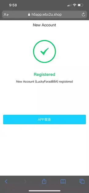 Winbox register step 4