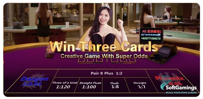 Win Three Cards