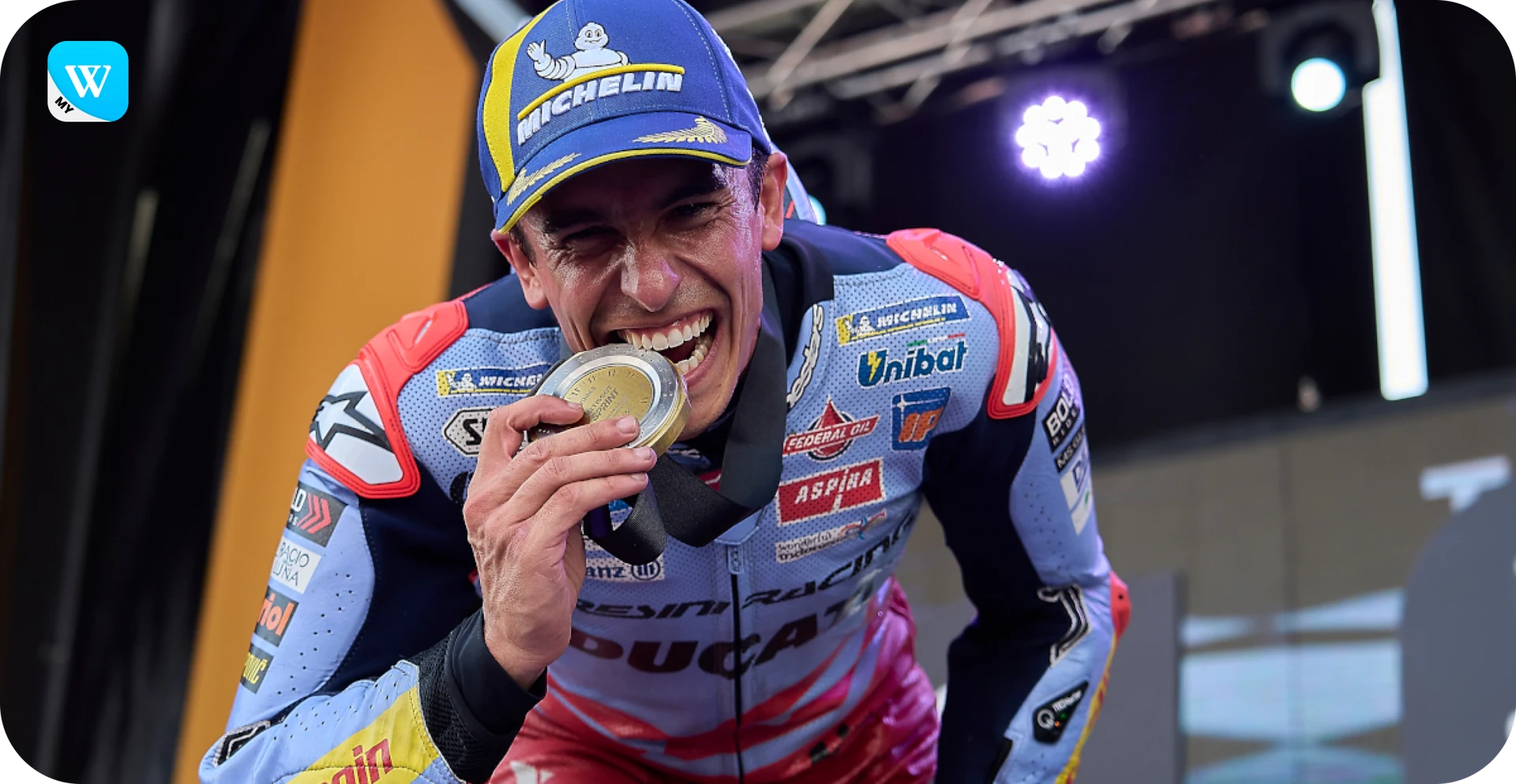 Marc Marquez at a racing event