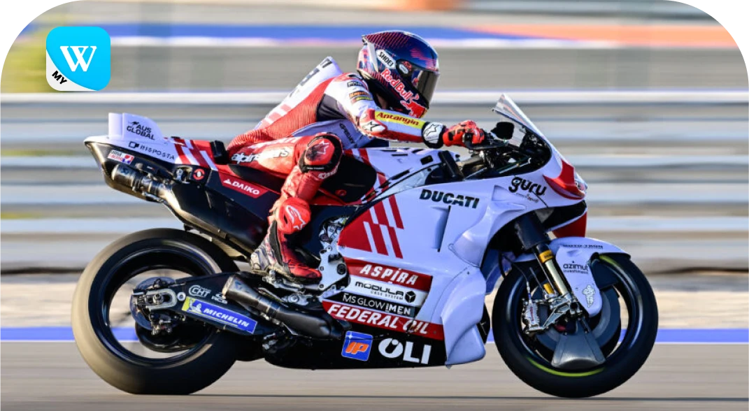 Marc Marquez racing