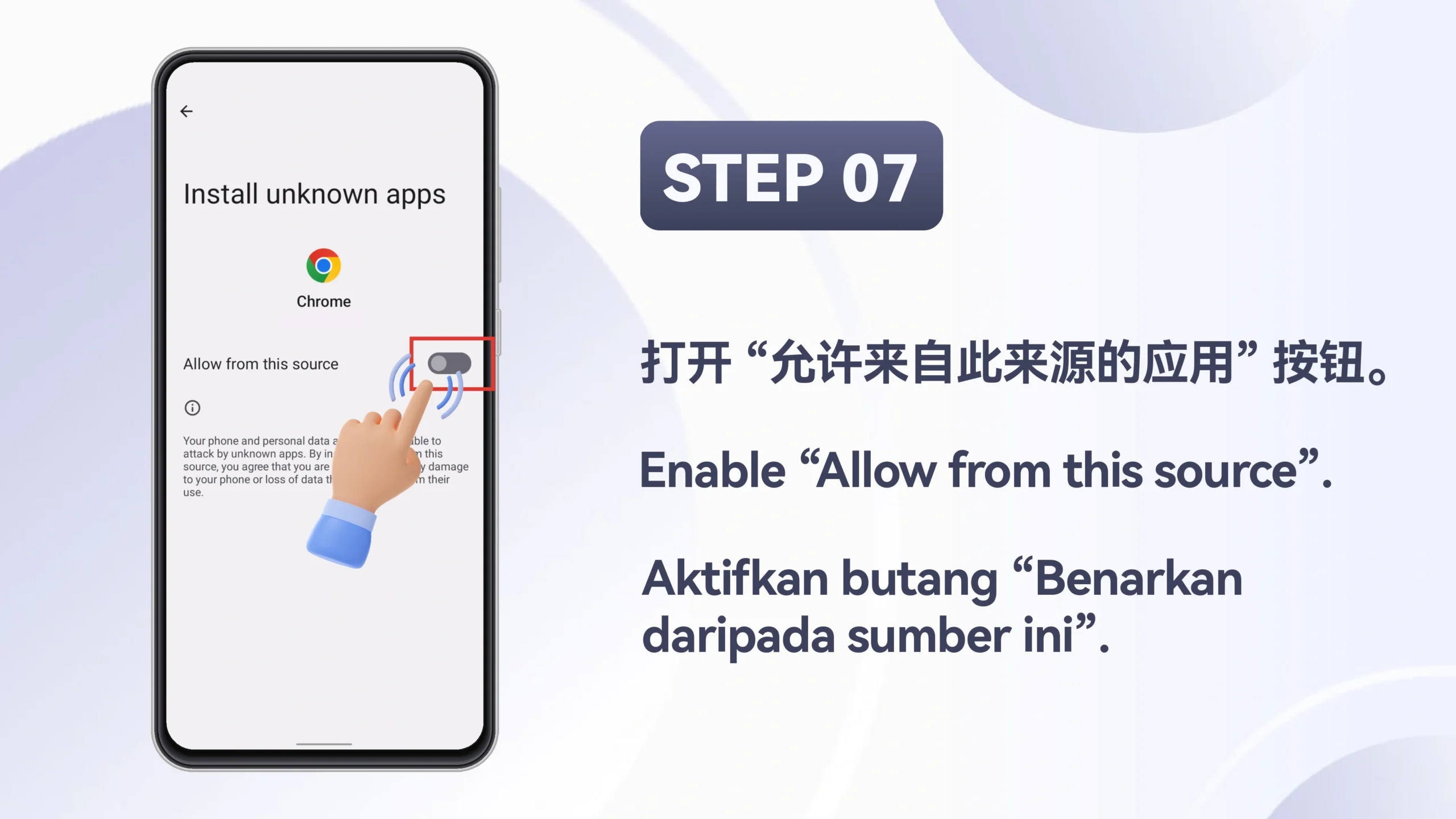 Android Installation — Method 2 — Step 7