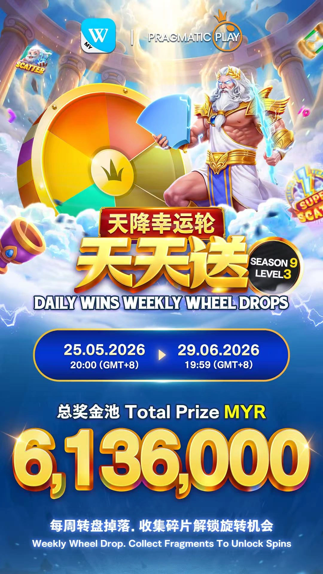 Weekly Wheel Drop
