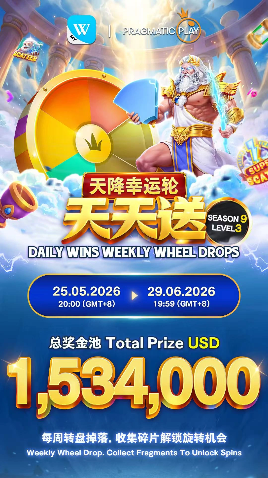 Weekly Wheel Drop