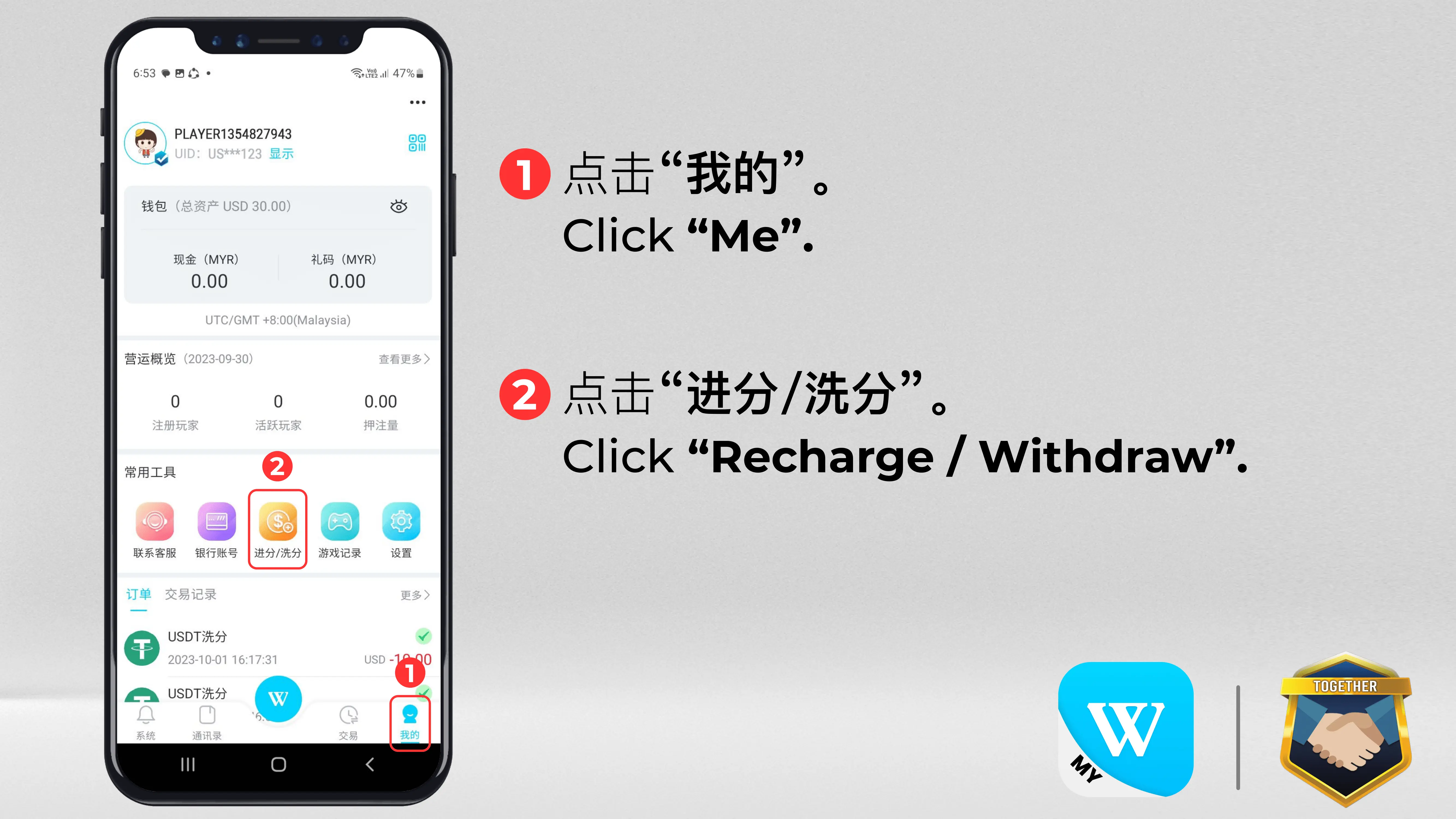 Tutorial pengeluaran USDT Winbox — Langkah 2